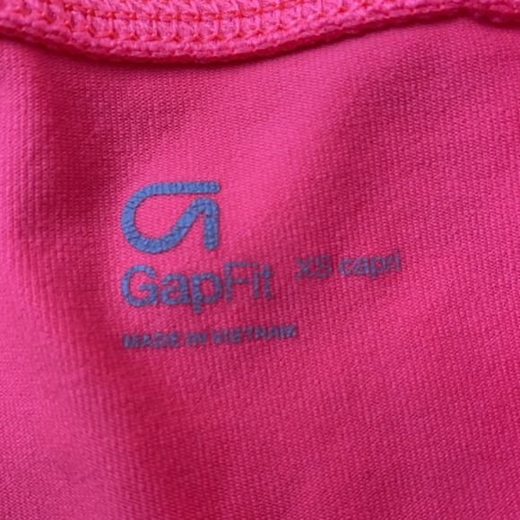 GapFit leggings cropped leggings size XS in neon coral - Picture 2 of 7